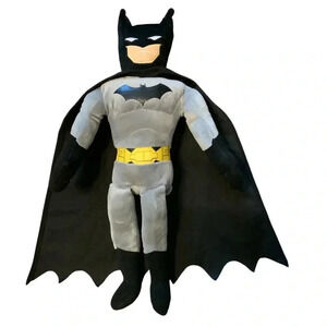 Kohl's Cares Plush Batman With Cape 16" Stuffed Doll Toy DC‎ Comics Lovey Soft